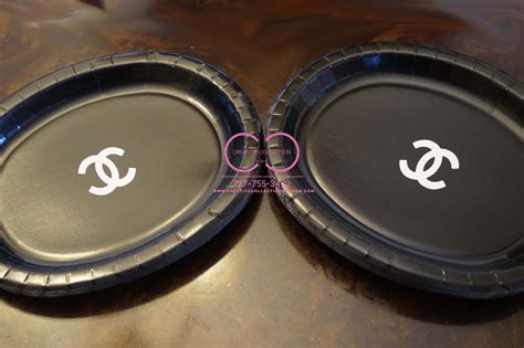 chanel plate|vintage Chanel plates for sale.